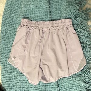 lavender lululemon shorts